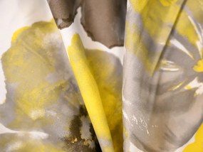 Mikroszálas ágyneműhuzat FEONELLE sárga-szürke Ágyneműhuzat mérete: 70 x 90 cm | 140 x 200 cm