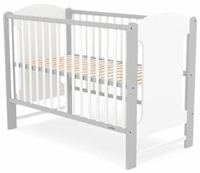New Baby Elsa kiságy, fehér-szürke