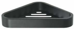 GEDY 328314 Smart sarok polc zuhanyzóba, 17 x 3 x17 cm, matt fekete