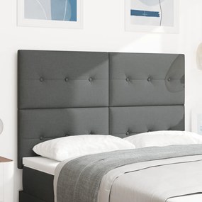 LED Fejtámla Sötét Szürke 80 cm Szövet
