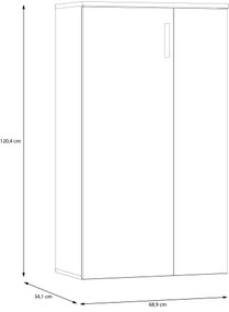 ETON cipőszekrény, artisan tölgy