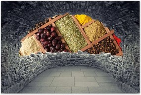 Poszterek 60x40 Fűszerek dobozban