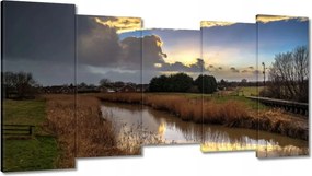 Vászonkép 150x80 Felhős látvány