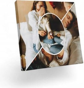 Fotó-vászonkép Az Ön fotója 90x90 Kollázsok Varázsló Minták 3 Fotó