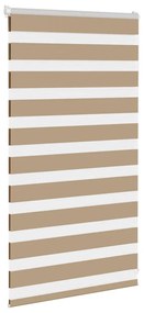 zebrafüggönnyel homokbarna szövetszélesség 80,9 cm poliészter