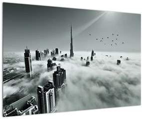 Kép - Felhőkarcolók Dubaiban (90x60 cm)