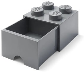 Sötétszürke fiókos tárolódoboz - LEGO®