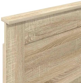 Fejtámla fejtámlával Sonoma tölgy 90 cm Faanyag