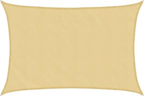 vidaXL homokszínű 100% poliészter oxford szövet napvitorla 2,5x2 m