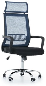 Darab irodai szék - eladó, fekete/kék