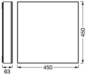 Ledvance -LED Dimmelhető mennyezeti lámpa SMART+ FRAMELESS LED/24,5W/230V Wi-Fi