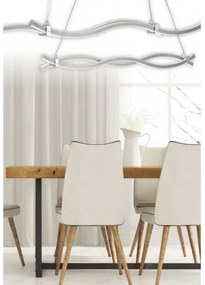 Reality - LED Csillár zsinóron WAVE LED/16W/230V + LED/9W