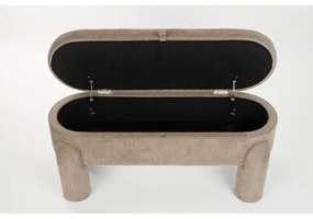 Világosbarna pad Orly – White Label