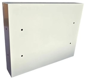 Lépcsőházi Postaláda (Ibiza) 310Mm X 230Mm X 60Mm Felfele Nyíló Névjegy Szürke