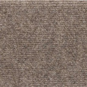5 db krémszínű tűlyukasztott öntapadó lépcsőszőnyeg 56x17x3 cm