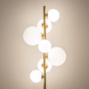 Brilagi - LED Állólámpa MILLA 7xG9/3W/230V arany/fehér