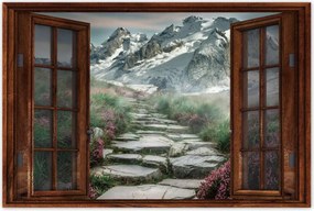 Poszterek 60x40 Hegyi kilátás Tájkép Köd