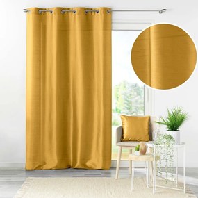 Sárga mikroszatén függöny 140x240 cm Shana – douceur d'intérieur