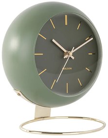 Globe asztali óra zöld