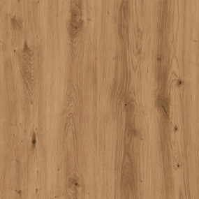 4 db kézműves tölgy színű szerelt fa könyvespolc 40x30x1,5 cm