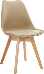 Szék, cappuccino/bükk, BALI 3 NEW