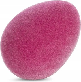 Húsvéti tojás figura 8x7x7 cm amaránt mohával bevonva