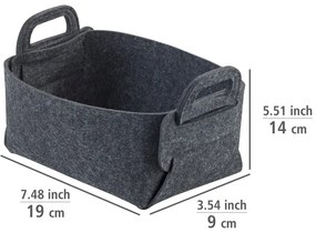 Textil tárolókosár szett 2 db-os Nina – Wenko