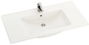 BATH DELUXE 06-090-60-11-01 - Beépíthető mosdó CHICAGO 91x46,5 cm kerámia/fehér