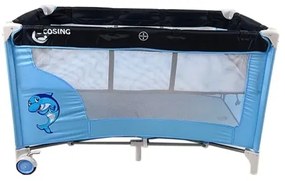 COSING - ADAM Dolphin Blue utazóágy állítható fekvőpozícióval