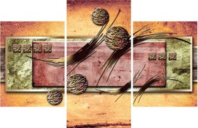 Absztrakt kép (90x60 cm)