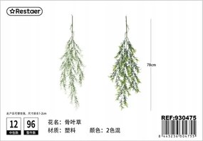 Mesterséges lógó növény lakásdekoráció, 78 cm