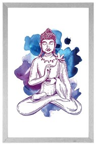 Poszter Buddha ilustráció