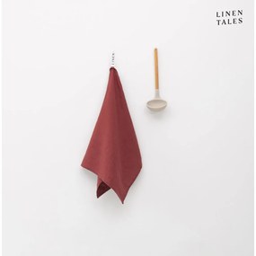 Len konyharuha 45x65 cm Marsala – Linen Tales