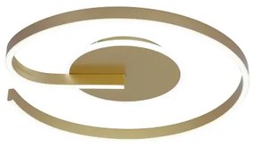 Brilagi -LED Fényerőszabályozható mennyezeti lámpatest SPIRAL LED/56W/230V 3000/4000/6000K+távirányító