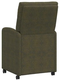 Kerekes Étkező Székek 2 pcs Katonai zöld 58 x 67 x 97 cm