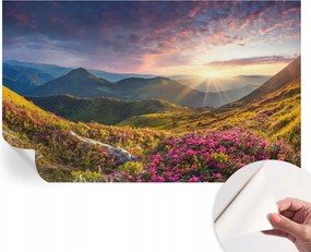 Öntapadós fali fotótapéta Hálószobába Hegyi panoráma 416x254 cm