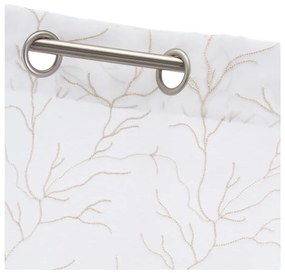 Fehér-bézs fényáteresztő függöny 140x260 cm Coral – Casa Selección