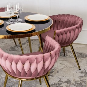 Elegáns Rózsaszín Brásony Étkezőszék CAPRI