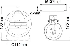 Kichler klasszikus fali lámpa talland króm elskltalland1pcbath IP44