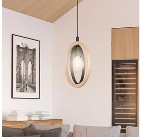 Eglo 43461 - Csillár zsinóron BASILDON 1xE27/40W/230V