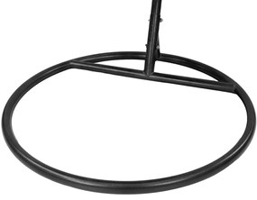 Havanna függőfotel fehér-fekete