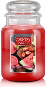 Strawberry Watermelon Country Candle nagy illatgyertya 2 kanĂłc