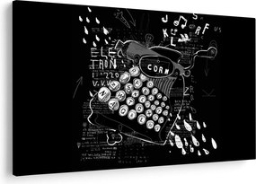 Kép - Rajz Banksy stílusában (90x60 cm)
