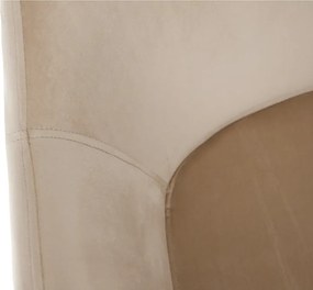 Szék, szövet bézs/fekete lábak, ODOVEL