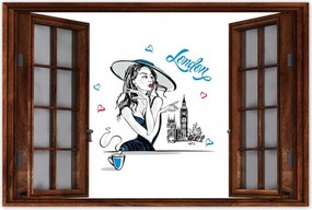 Poszterek 120x80 London beauty