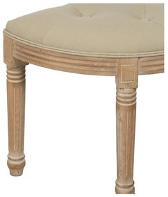 Bézs-natúr színű pad Royal – Ixia