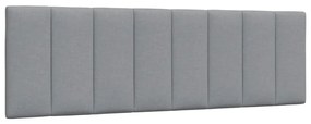 világosszürke szövet fejtámla párna Hanko 160 cm