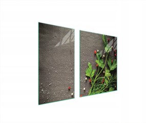 Üveg Tűzhelyvédő Főzőlap 90x52 Bors Edzett Üveg