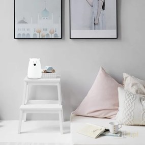 LED RGB gyerek érintős lámpa BEAR LED/0,8W/5V fehér + USB