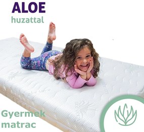 Sleepy-Kids gyermek 14 cm magas hypoallergén matrac Bamboo huzattal 80x180cm